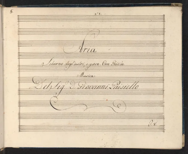 No.19-20. Rec. & Aria (Antigono): Scherno degl'astri e gioco