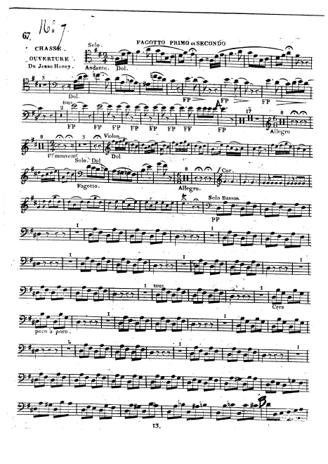 Bassoon 1, 2