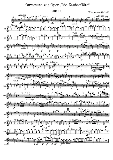 Oboe 1, 2
