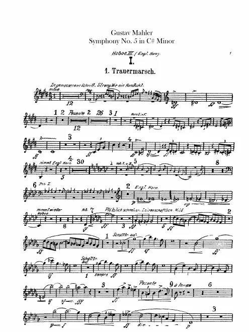 Oboe 3/English Horn