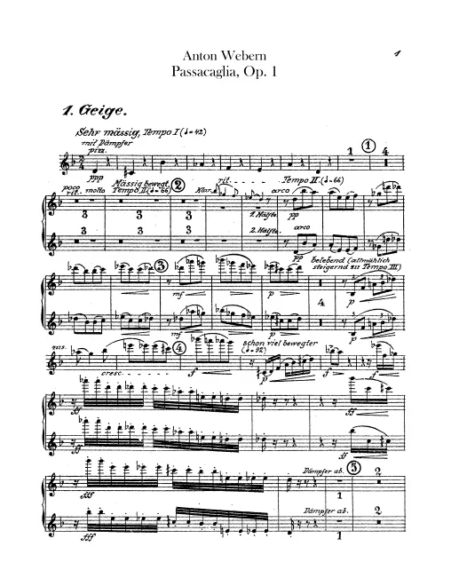 Violins I