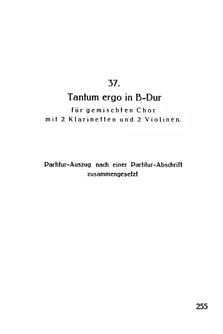 Complete Score (without organ)