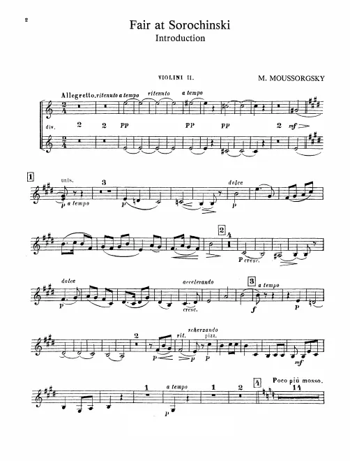 Violins II
