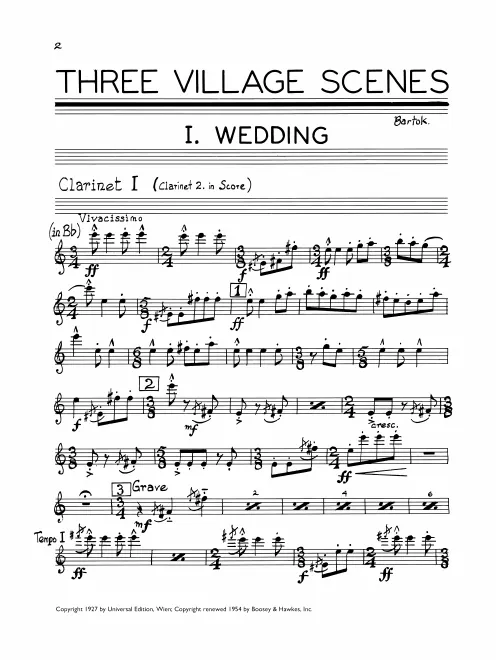 Clarinet 1 (B♭/A)