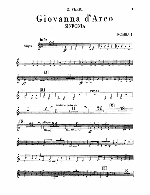 Trumpet 1 (D)