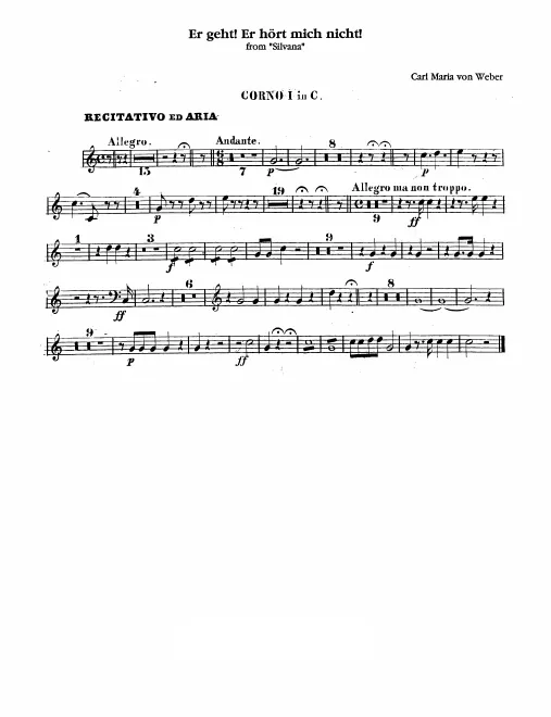 Horn 1, 2 (C)