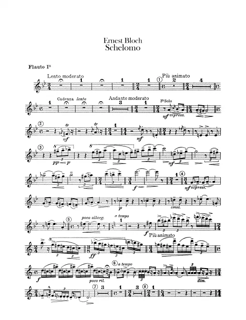 Flute 1, 2, 3/Piccolo