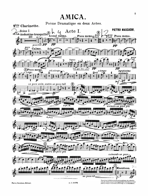 Clarinet 1 (A)