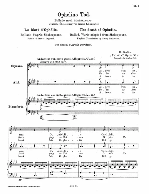 Vocal Score