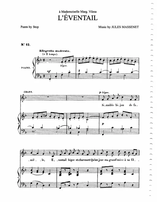 Complete Score (F Major: medium voice and piano)