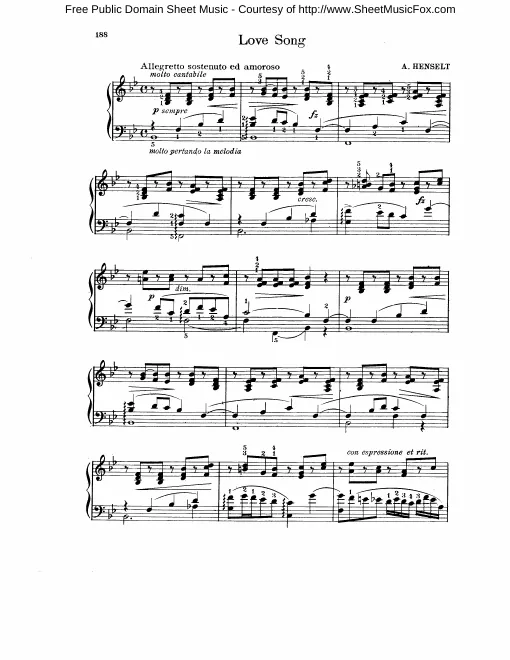 11. Liebeslied
