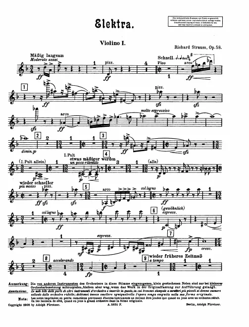 Violins I