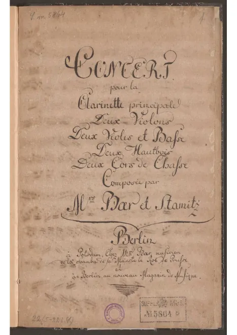 Clarinet Solo