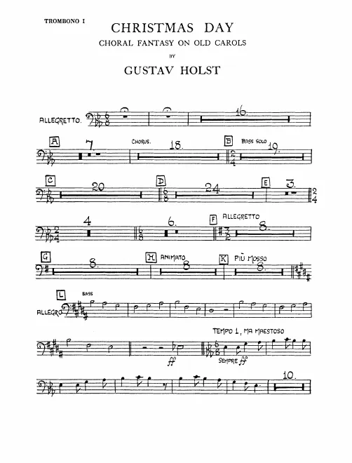 Trombone 1, 2