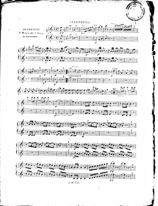 Clarinet 1/2 (C)