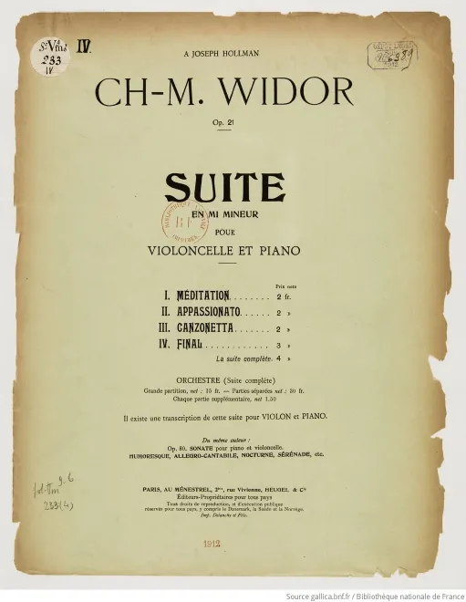 4. Final - Score and Cello Part