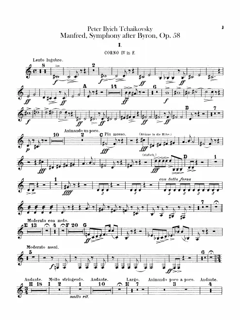 Horn 4 (F)