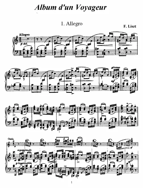 Complete Score (Book II, S.156/8–16)