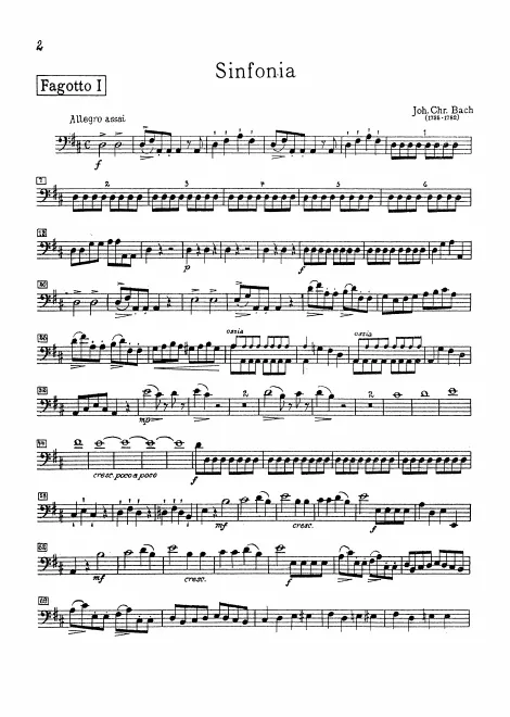 Bassoon 1, 2