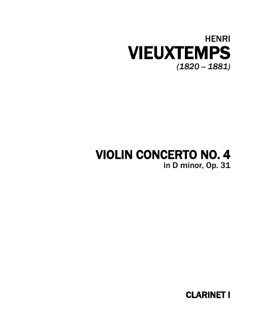 Clarinet 1, 2