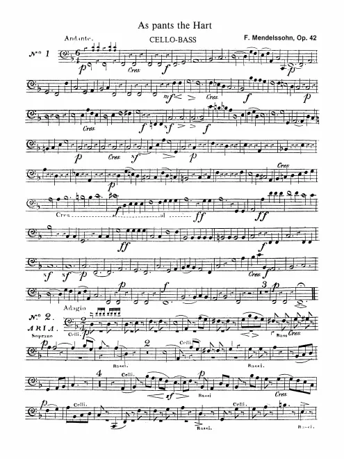 Cellos/Basses/Organ