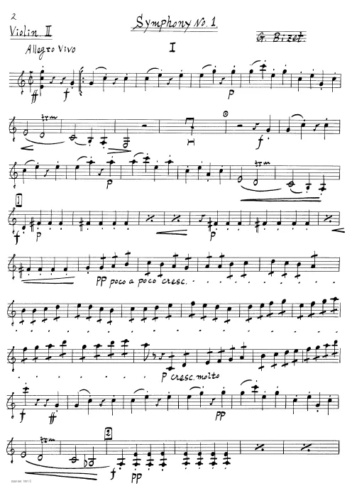 Violins II