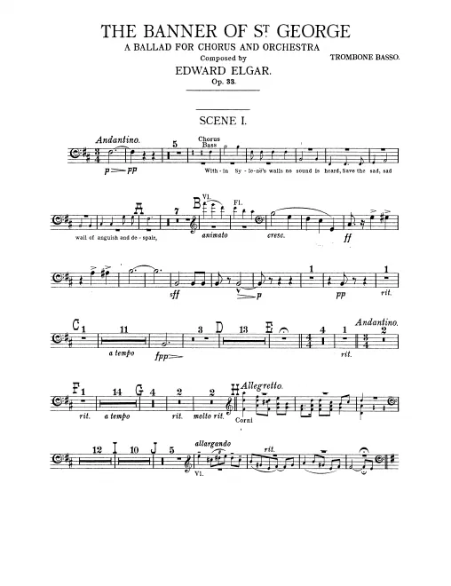 Trombone 3 (bass clef)