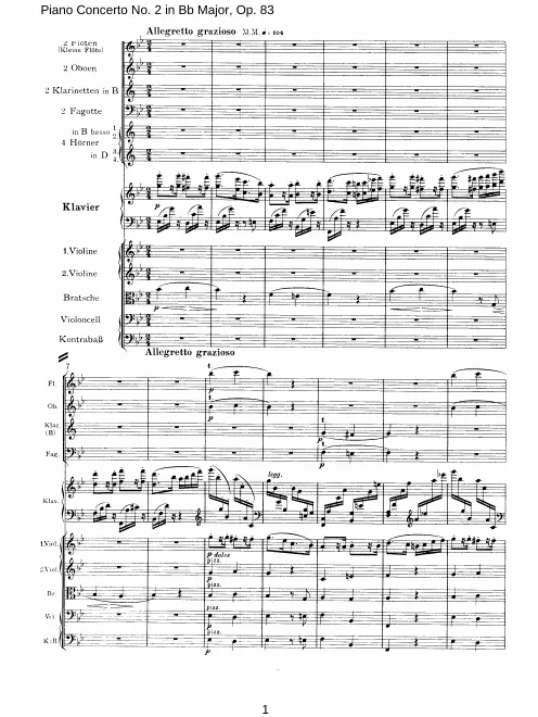 4. Allegretto grazioso