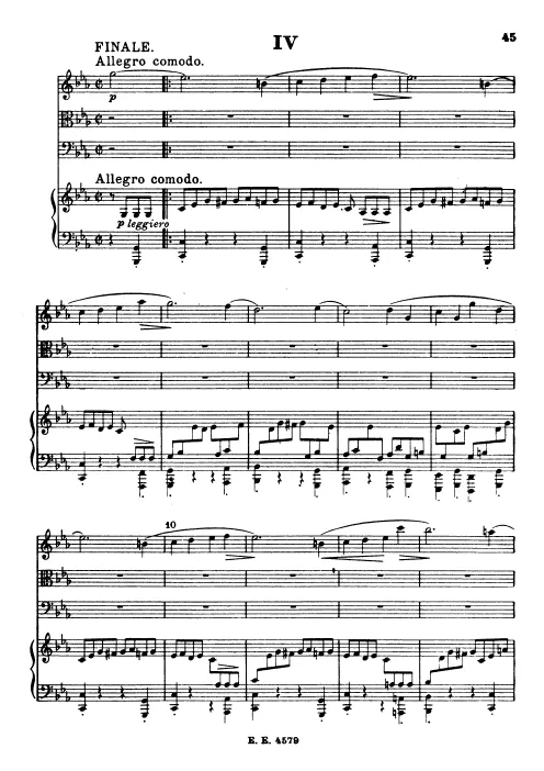 4. Finale (Complete Score)