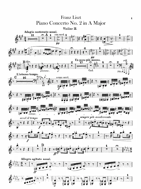 Violins II