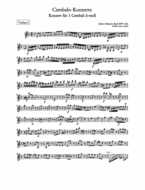 Violins I