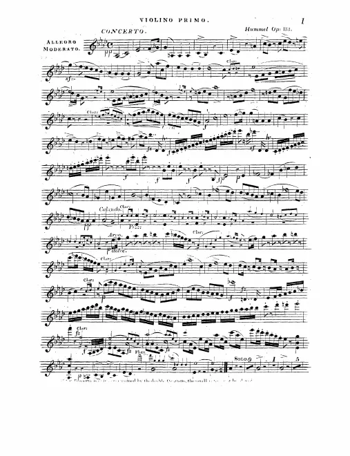 Violins I