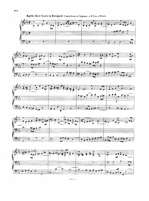 1. Kyrie, Gott Vater in Ewigkeit, BWV 669