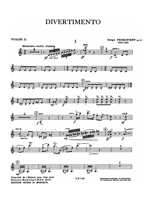 Violins II
