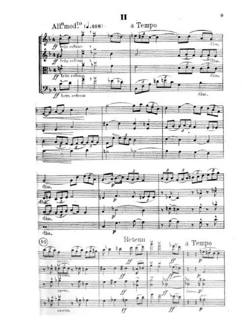 II. Allegro moderato