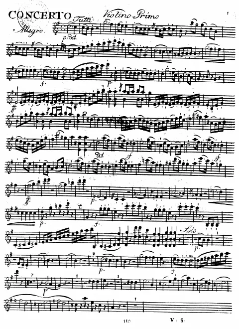 Violins I