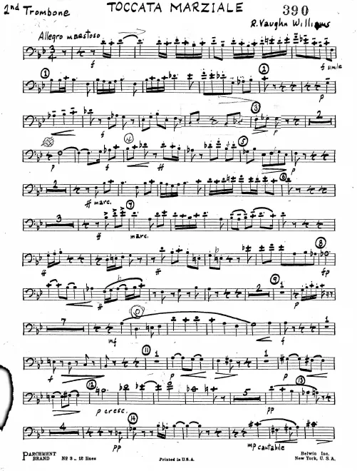 Trombone 2 (Bass Clef)