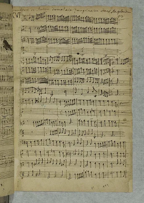 Ouverture du Prologue du malade imaginaire dans sa splendeur