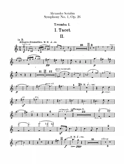 Trumpet 1, 2, 3 (B♭)