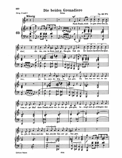 Complete Score (medium voice)