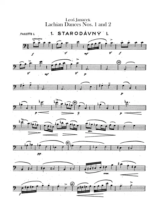 Bassoon 1, 2