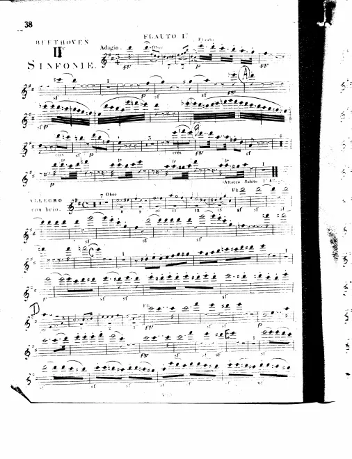 Flute 1, 2
