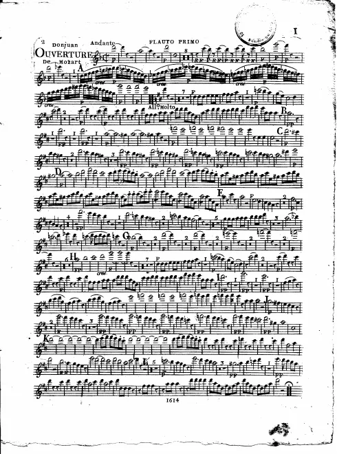 Flute 1, 2