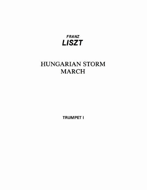Trumpet 1, 2 (C)