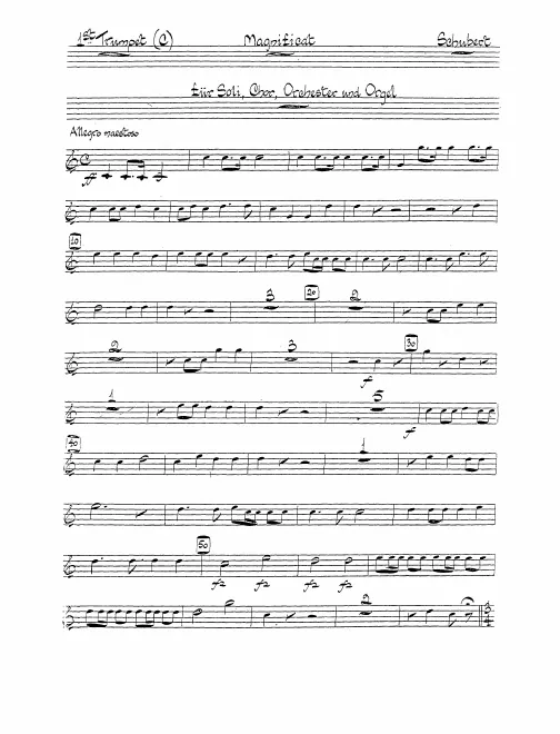 Trumpet 1, 2 (C)