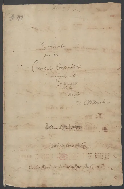 Harpsichord Part