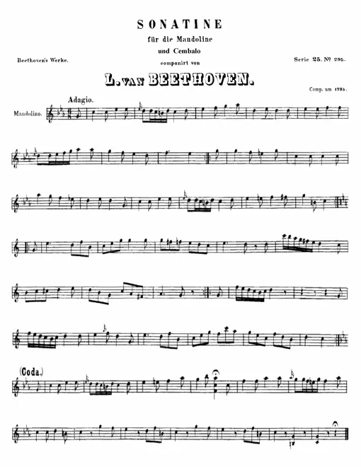 Complete Score and Mandolin Part