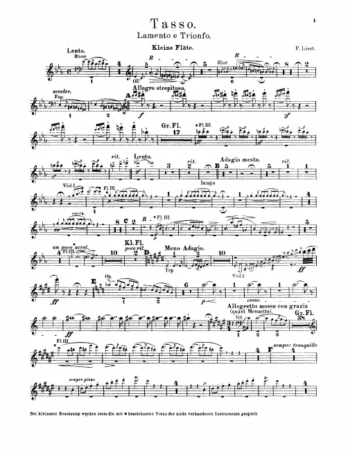 Flute 1, 2
