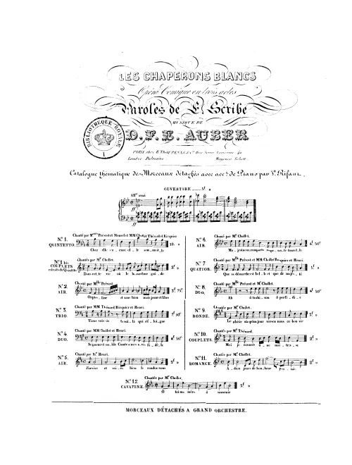 No.9, Couplets: "Le plaisir n'a qu'un jour" (Act II, No.10c)