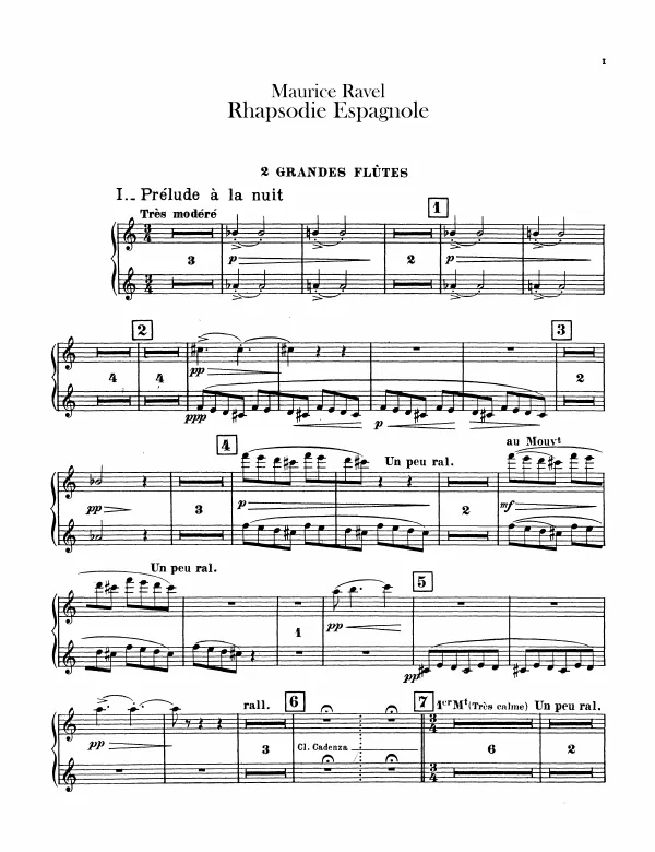 Flute 1/2, Piccolo 1/2